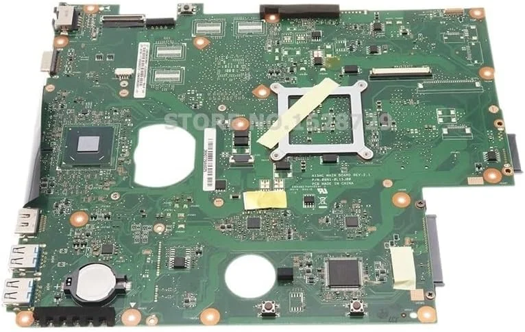 مادربرد لپ تاپ برای A15HC 15HC، برد اصلی REV 2.1 PN 08N1-0L15J00 69N0XVM20B01 HM65 DDR3 GMA HD