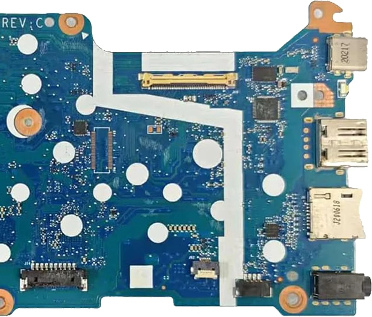 مادربرد جایگزین L92813-001 برای لپ تاپ HP Chromebook 11A G8 EE، با 4 گیگابایت رم و 32 گیگابایت حافظه، پردازنده A49120C نسخه K مادربرد جایگزین L92813-001 برای لپ تاپ HP Chromebook 11A G8 EE، با 4 گیگابایت رم و 32 گیگابایت حافظه، پردازنده A49120C نسخه K