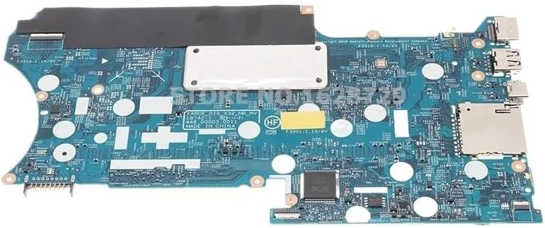 مادربرد لپ تاپ L67767-601 برای پاویلیون X360 14-DH 14M-DH0001DX مدل L51132-601 L51132-001 18742-1 448.0GG03.0011 (پردازنده پنتیوم 5405U)