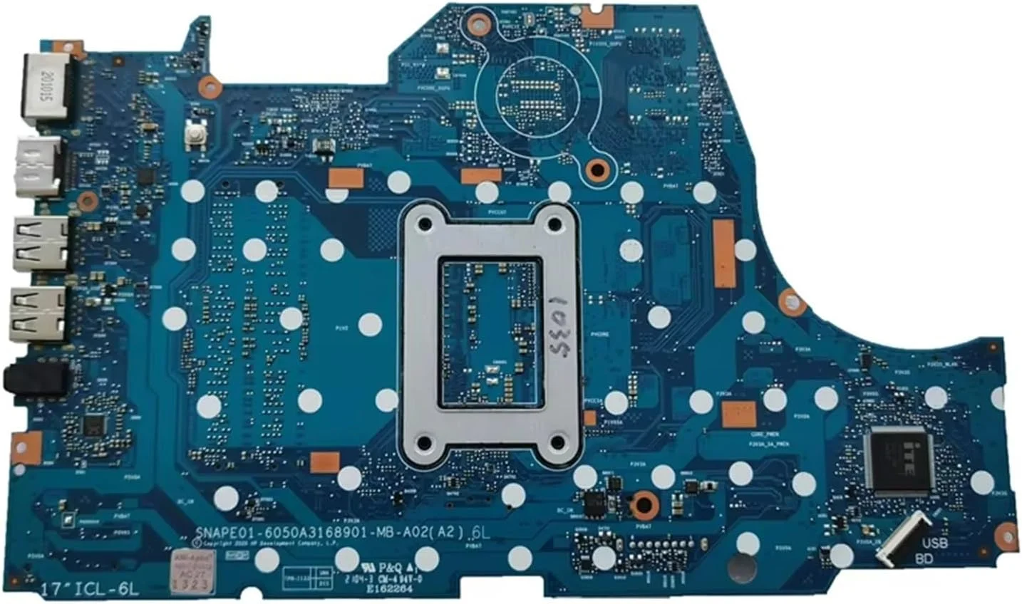 مادربرد لپ تاپ مدل L87450-601 17-by با شماره قطعه 6050A3168901-MB سازگار با پردازنده های i3-1005G1 و I5-1035G1 UMA DDR4 برای لپ تاپ های HP، سازگار (I7-1065G7 MX250) مادربرد لپ تاپ مدل L87450-601 17-by با شماره قطعه 6050A3168901-MB سازگار با پردازنده های i3-1005G1 و I5-1035G1 UMA DDR4 برای لپ تاپ های HP، سازگار (I7-1065G7 MX250)