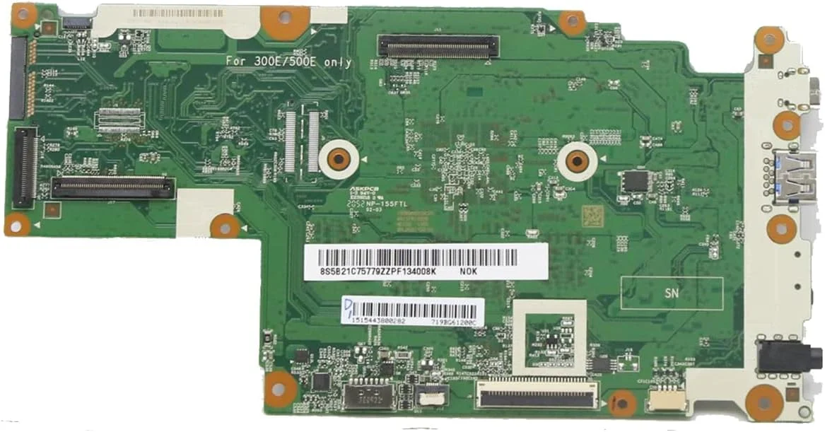 مادربرد جایگزین 5B20X83136 برای لپ تاپ لنوو Chromebook 500e نسل دوم، پردازنده N4120، رم 4 گیگابایت، حافظه 32 گیگابایت، FRU مادربرد جایگزین 5B20X83136 برای لپ تاپ لنوو Chromebook 500e نسل دوم، پردازنده N4120، رم 4 گیگابایت، حافظه 32 گیگابایت، FRU