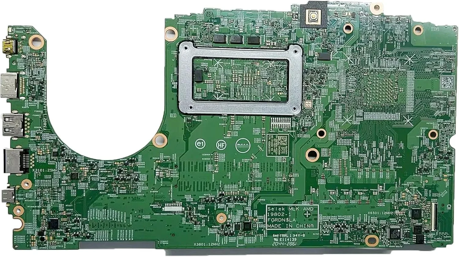 برد اصلی لپ تاپ جایگزین، مادربرد سیستم، پردازنده مرکزی برای Dell G5 5505 100-000000100 R5-4600H RX5600M 6GB 19802-1 0NCW8W NCW8W CN-0NCW8W تست شده و سالم برد اصلی لپ تاپ جایگزین، مادربرد سیستم، پردازنده مرکزی برای Dell G5 5505 100-000000100 R5-4600H RX5600M 6GB 19802-1 0NCW8W NCW8W CN-0NCW8W تست شده و سالم