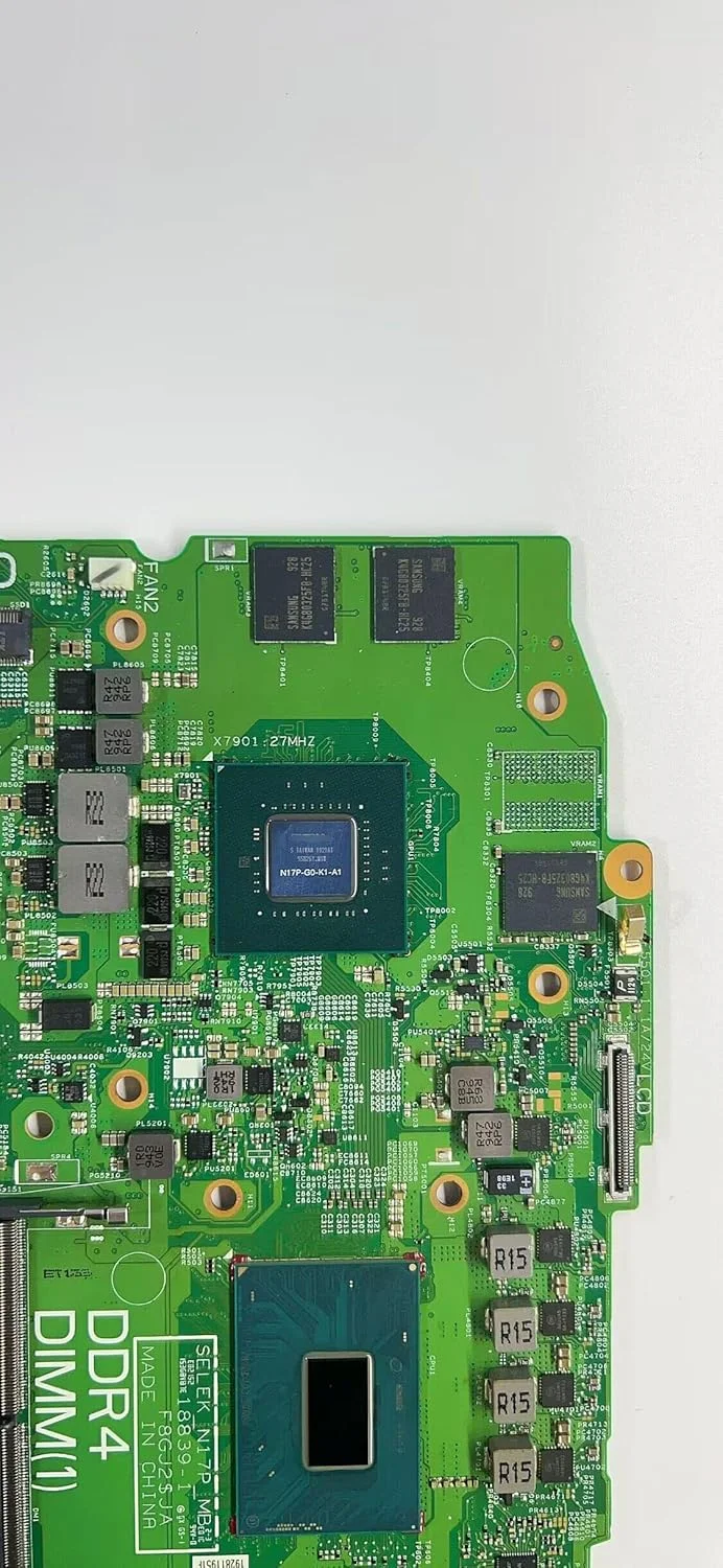 برد اصلی لپ تاپ جایگزین، مادربرد سیستم، پردازنده برای دل G3 3590 SRF6X I5-9300H GTX1050 2RJ9R 02RJ9R CN-02RJ9R تست شده و سالم
