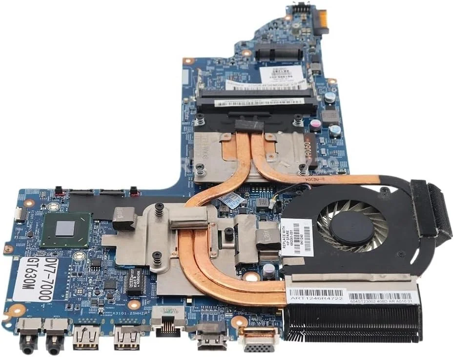 مادربرد لپ تاپ برای پاویلیون DV7-7000 مدل GT630M با شماره قطعات 681999-001، 682000-001، 682037-001، 48.4ST10.031، 682016-001 و 712183-501