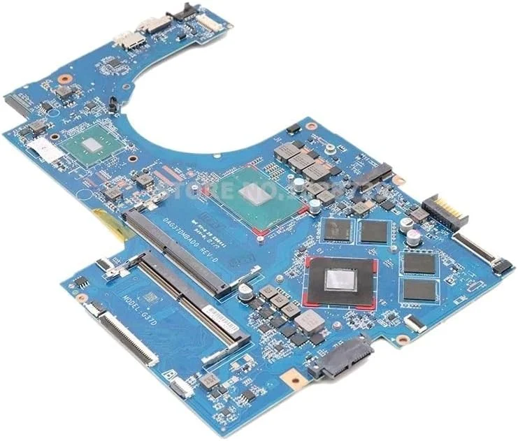 مادربرد لپ تاپ سری پاویلیون 17-AB 17-W مدل 915550-001 915550-601 DAG37DMBAD0 GTX 1050 4GB i7-7700HQ(I5-7300HQ GTX1050Ti)