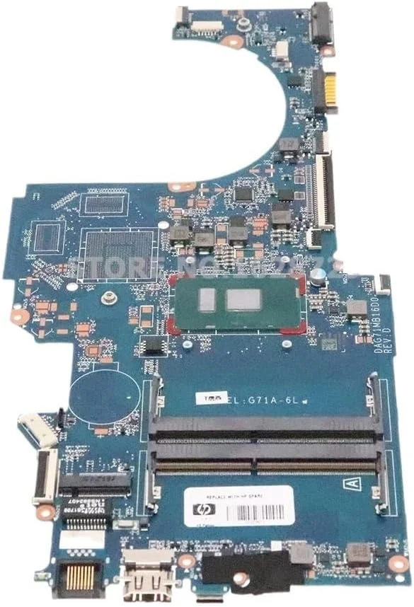 مادربرد لپ تاپ مناسب برای 14-BK 15-CC مدل I5-7200U با شماره قطعه 927265-601 927265-001 927265-501 DAG71MB16D0 G71A-6L مادربرد لپ تاپ مناسب برای 14-BK 15-CC مدل I5-7200U با شماره قطعه 927265-601 927265-001 927265-501 DAG71MB16D0 G71A-6L