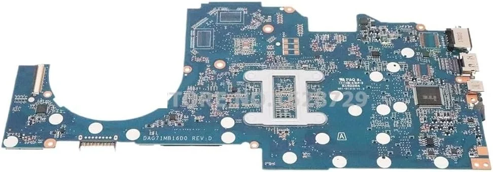 مادربرد لپ تاپ برای مدل های 14-BK و 15-CC با پردازنده I5-7200U و شماره قطعه های 927265-601، 927265-001، 927265-501 و مدل DAG71MB16D0 G71A-6L