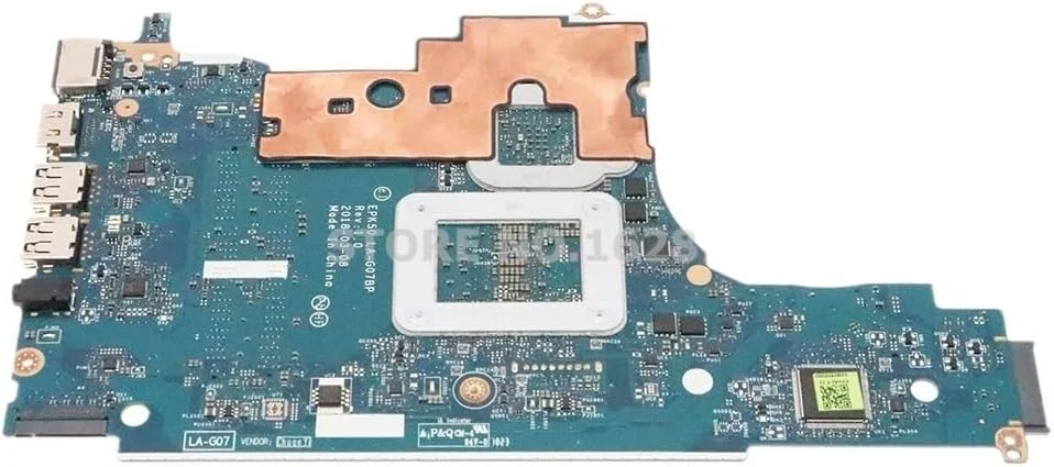 مادربرد لپ تاپ سری 15-DA با پردازنده SR3LA I5-8250U و MX130 با 4 گیگابایت حافظه L20367-601 L20367-001 EPK50 LA-G07BP (پردازنده گرافیکی I3-8130U MX130)