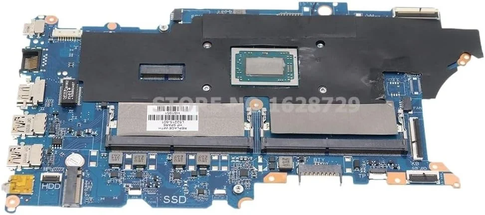 مادربرد لپ تاپ Probook 445R G6 445 G6 455 G6 مدل L58788-601 L58788-001 L52215-601 L52215-001 DA0X9KMB8E0 R5 (پردازنده Ryzen 3 2200U)