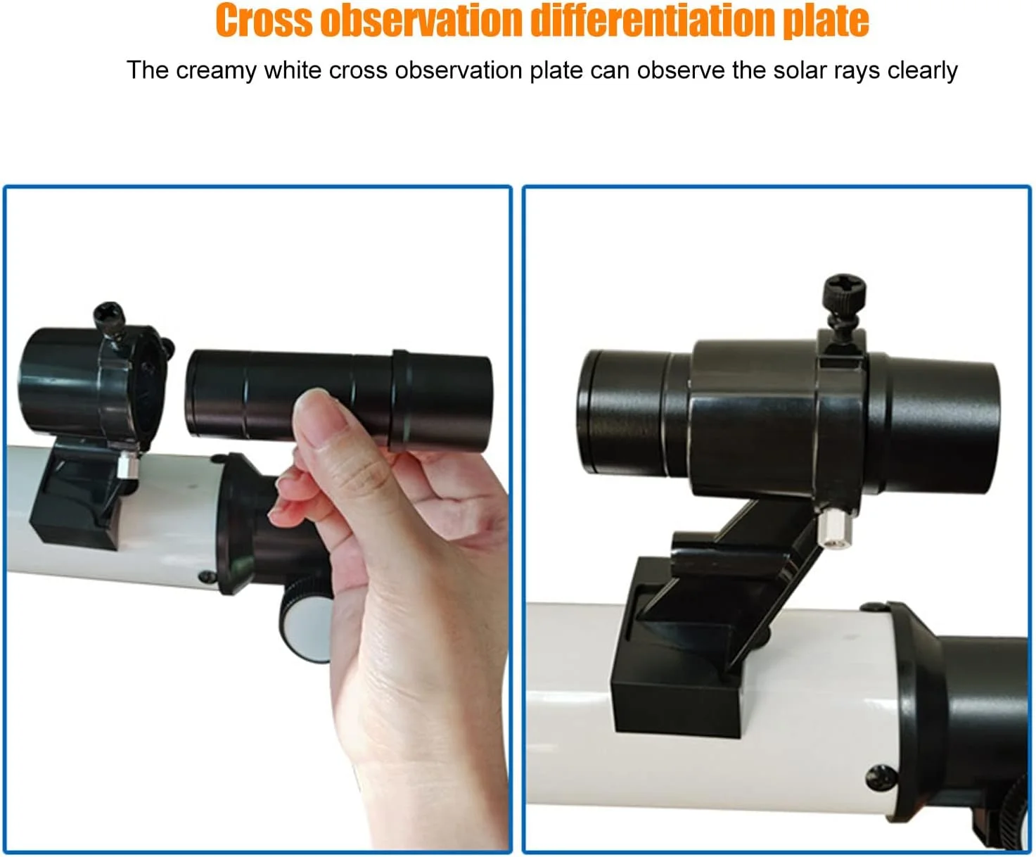 تلسکوپ نجومی هلیواستات با قابلیت یابش خورشیدی و لوازم جانبی