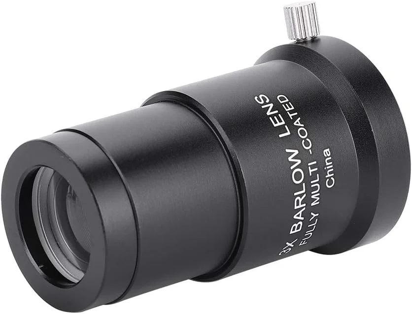 لنز تلسکوپ نجومی، لنز بزرگنمایی بارلو 3X 1.25 اینچی، پوشش چند لایه کامل اپتیکال برای چشمی با پوشش کامل