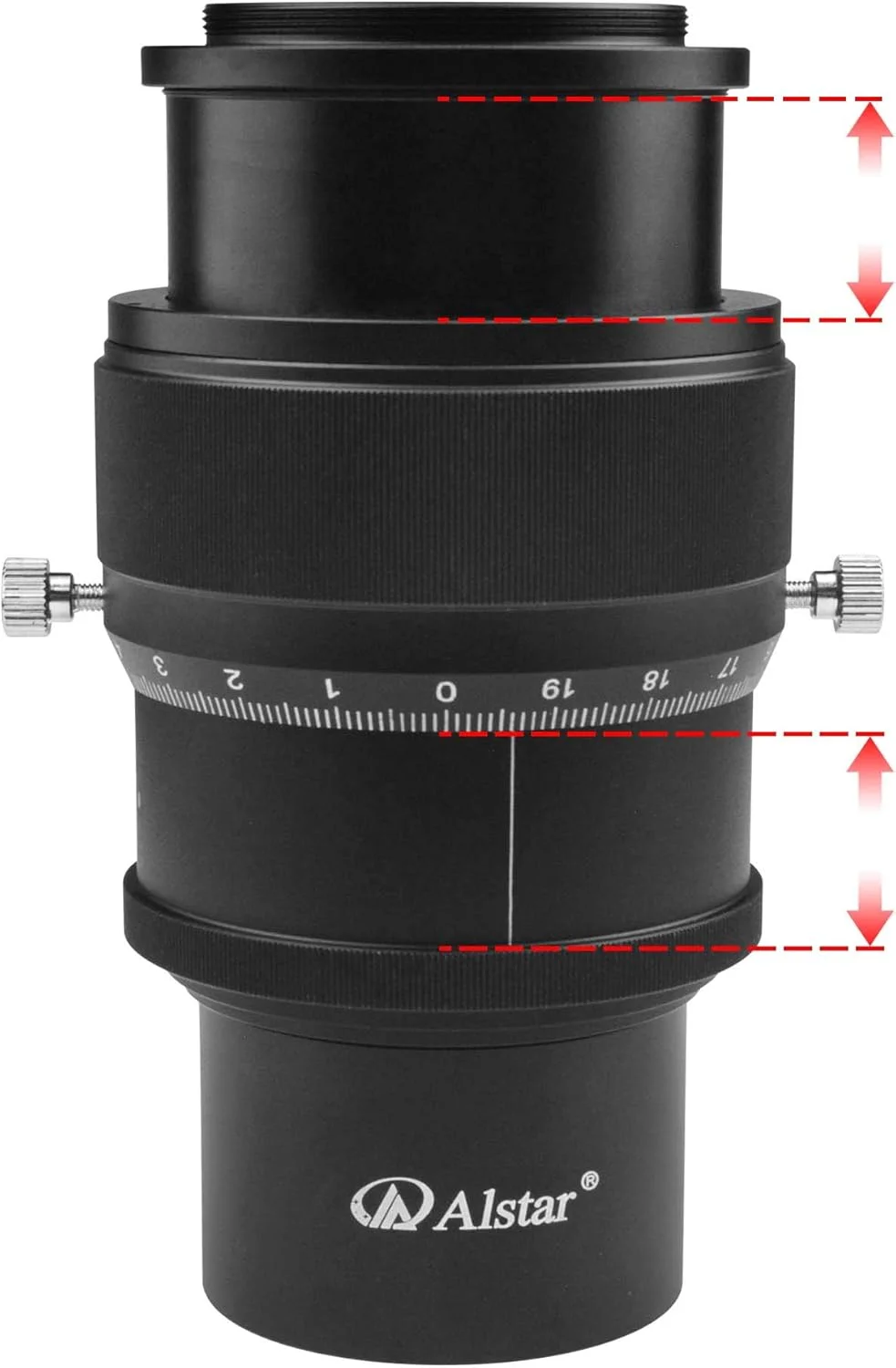 میکرو فوکوسر هلیکال 2 اینچی Alstar با رزوه M48 و مقیاس 0.1 میلی‌متری برای تلسکوپ - سیارات واضح تر در هر تلسکوپ