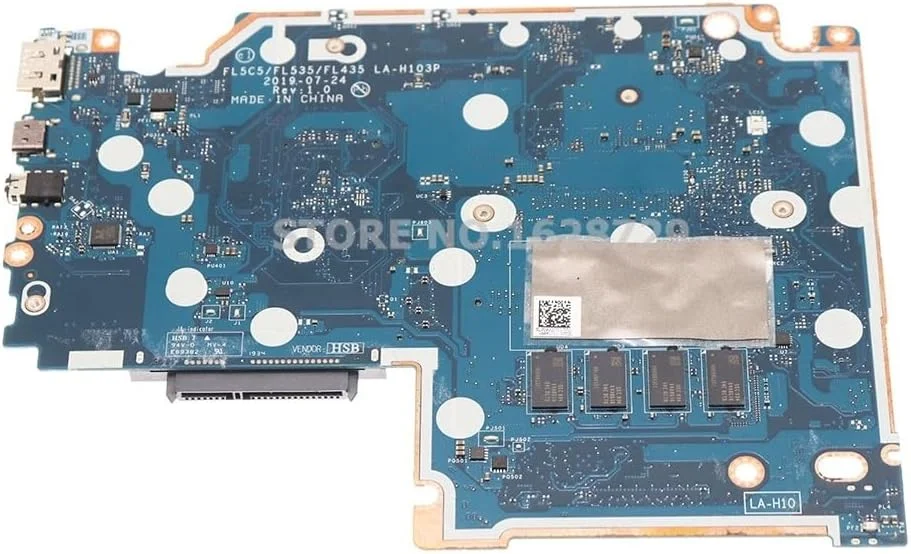 مادربرد لپ تاپ مناسب برای IdeaPad S340-15IIL 5B20W89110 5B20W89107 5B20W89106 LA-H103P SRGKF I3-1005G1+4G RAM (I3-1005G1 4G RAM)