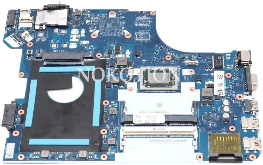 مادربرد اصلی BE565 NM-A631 برای لپ تاپ ThinkPad E565 مدل A6-8500P DDR3، کاملا سالم