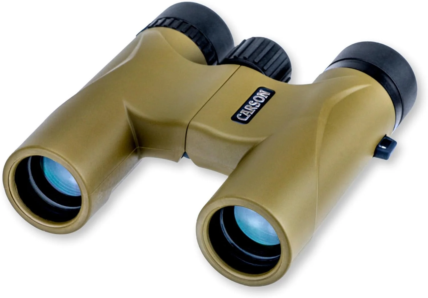 دوربین شکاری فشرده و سبک کارسون مدل استینگر 10x25 میلی‌متر (HW-025)، سبز زیتونی