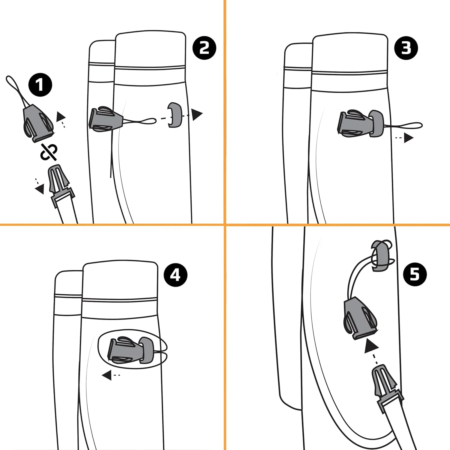 دوربین شکاری فشرده و سبک کارسون مدل استینگر 10x25 میلی‌متر (HW-025)، سبز زیتونی
