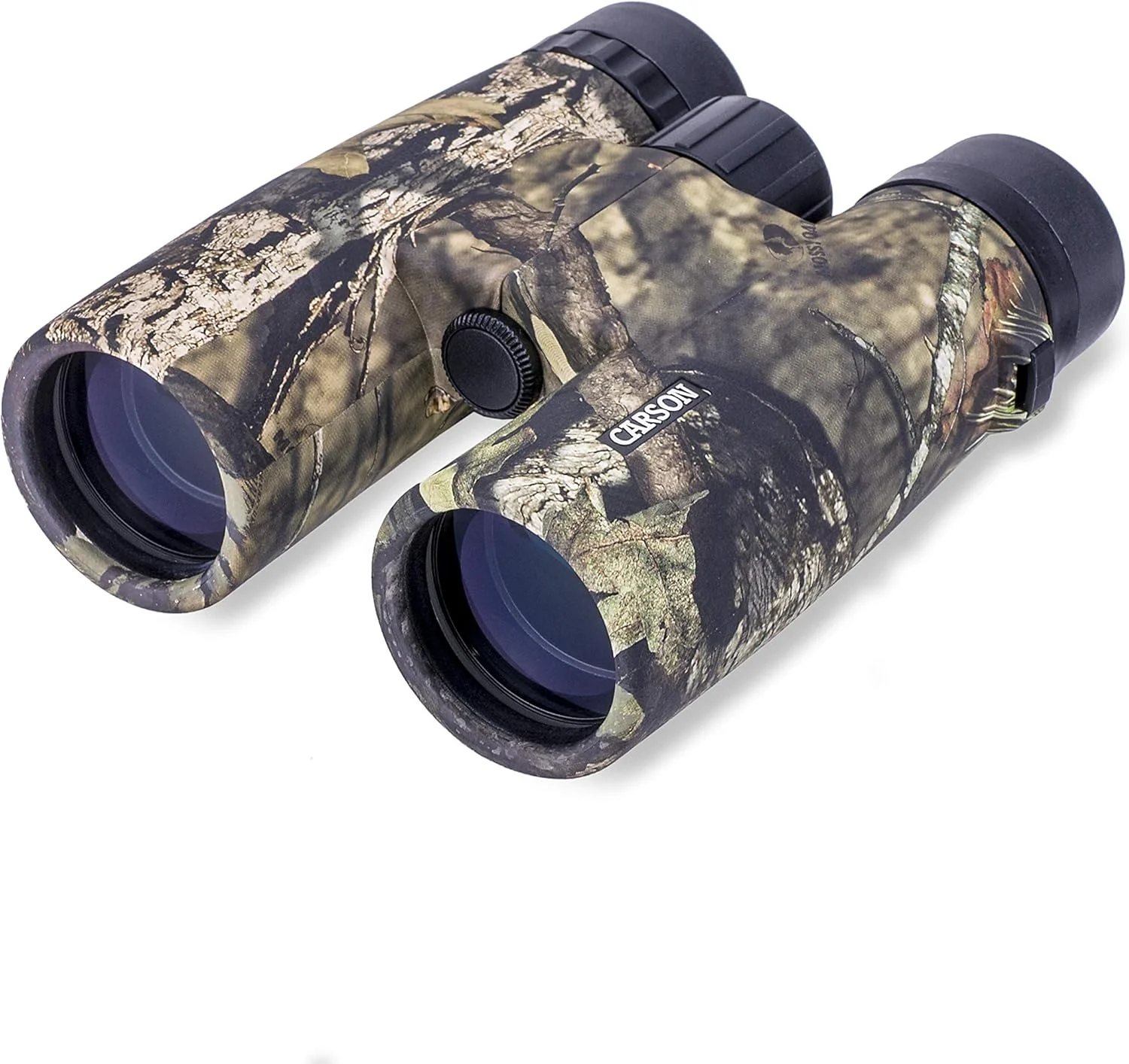 دوربین شکاری ضدآب 10x42 میلی‌متری Carson JR Series با طرح استتار Mossy Oak برای شکار، تماشای پرندگان، گشت و گذار، سافاری، نظارت، رویدادهای ورزشی، کنسرت‌ها و سایر ماجراجویی‌های فضای باز (JR-042MO)