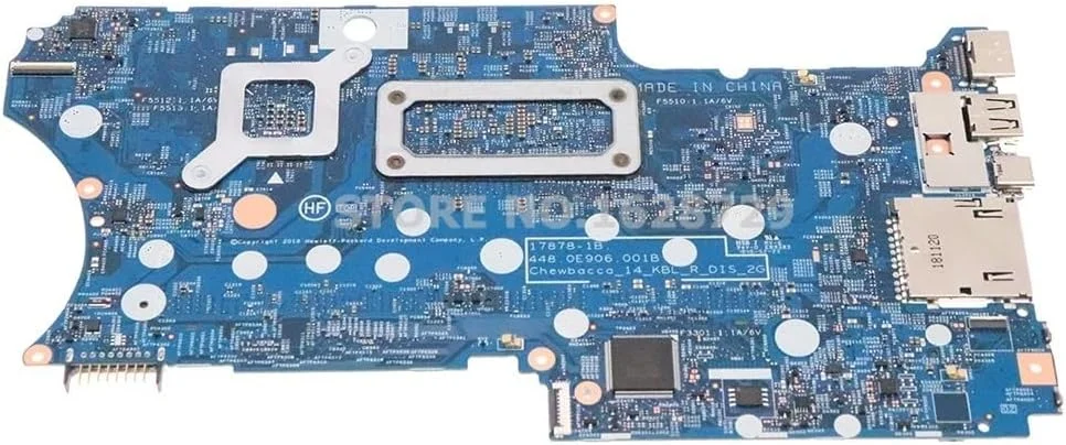 مادربرد لپ تاپ پاویلیون x360 14-CD مدل SR3W0 I3-8130U MX130 2G L18173-601 L18173-001 17878-1B 448.0E906.001B