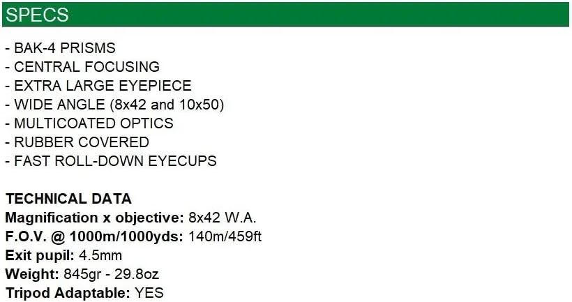 دوربین شکاری 8x42 میلی‌متری Konus مدل نظامی