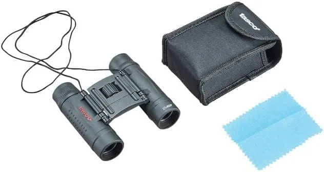 دوربین دوچشمی تاسکو مدل TAS178125-BRK Essentials با بزرگنمایی 12x25