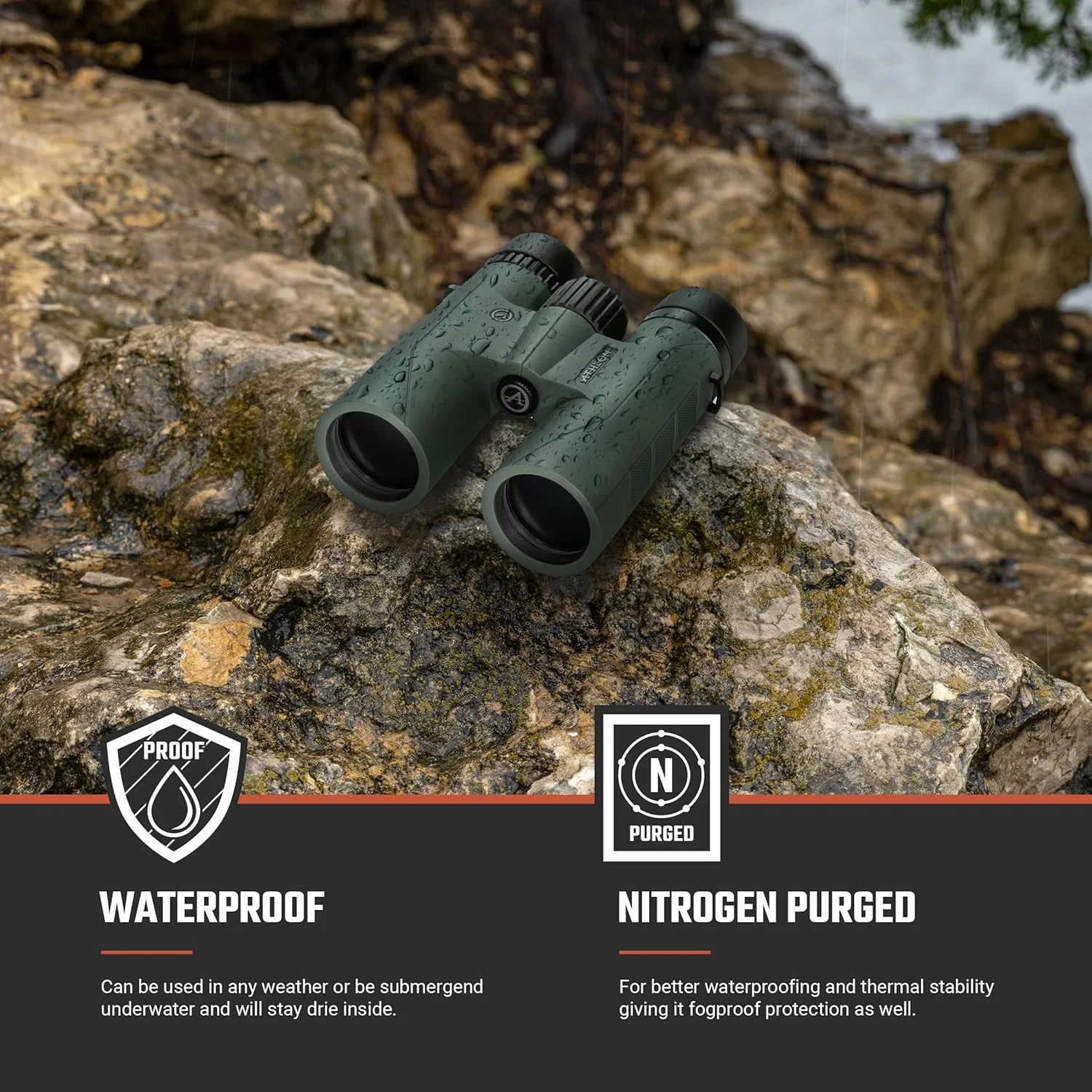 دوربین دوچشمی آتلون اپتیکس فوررانر 10x42