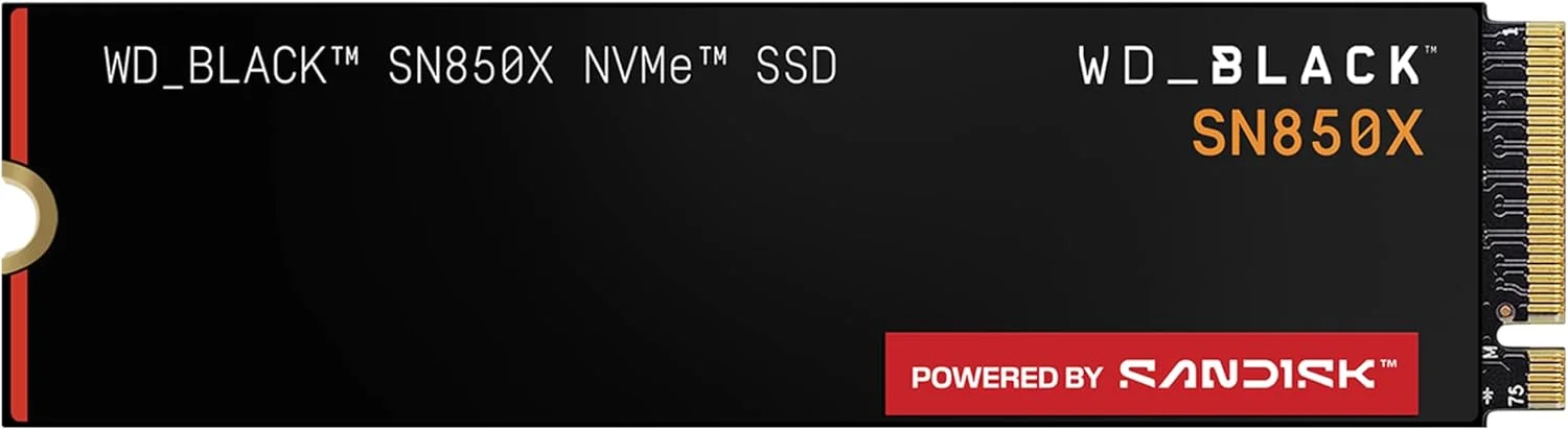 حافظه اس اس دی داخلی گیمینگ WD_BLACK SN850X NVMe با ظرفیت 8 ترابایت - Gen4 PCIe, M.2 2280, سرعت تا 7,200 مگابایت بر ثانیه - WDS800T2X0E