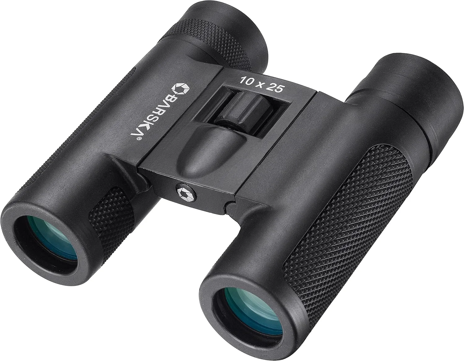 دوربین دوچشمی فشرده بارسکا Lucid View - منشور سقفی با پوشش کامل، فوکوس مرکزی، دوربین دوچشمی سبک وزن برای تماشای پرندگان، پیاده روی و مسافرت