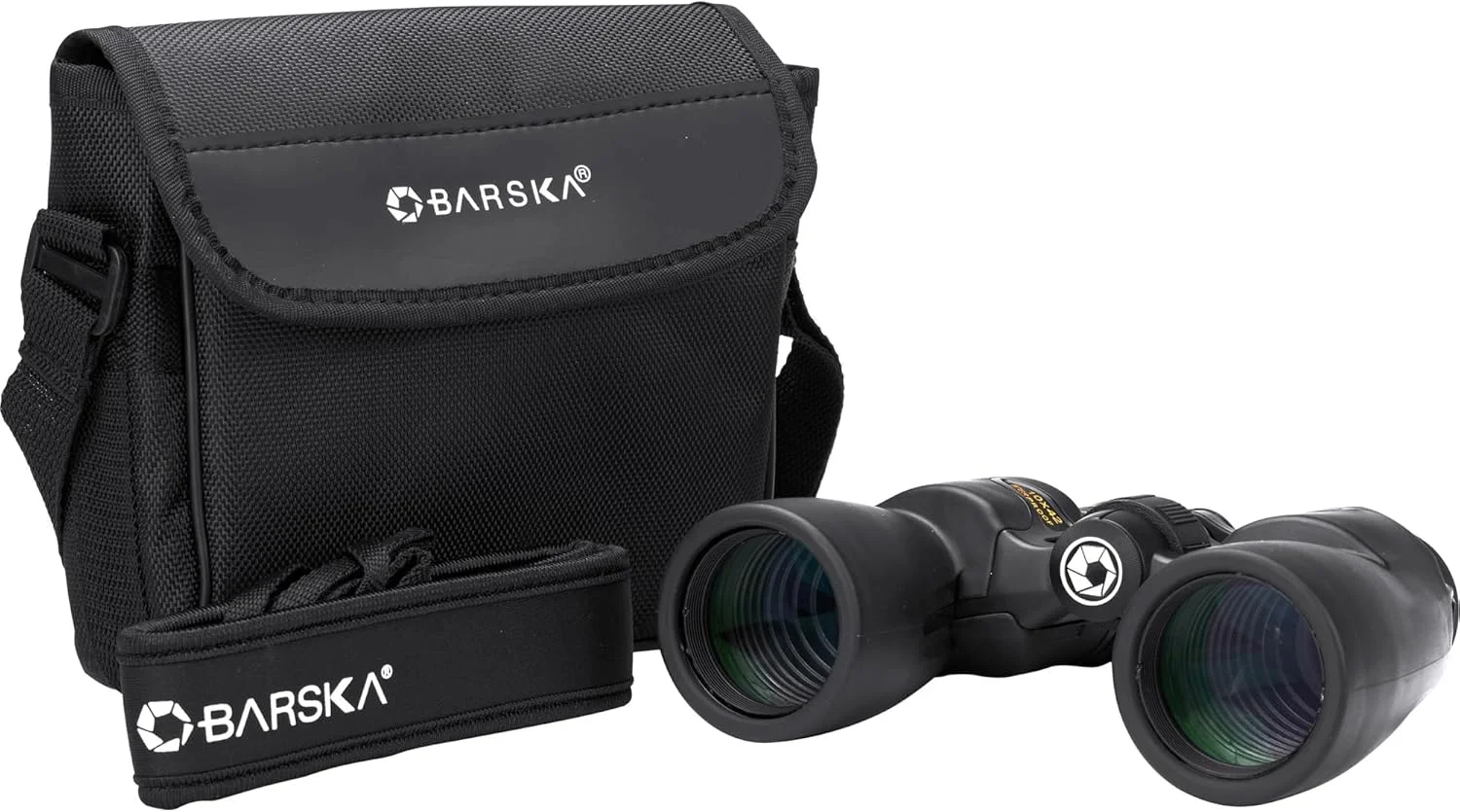 دوربین دوچشمی ضدآب 10x42 Barska AB13502 Crossover برای ورزش، قایق‌سواری، تئاتر، شکار و غیره، مشکی، سایز واحد