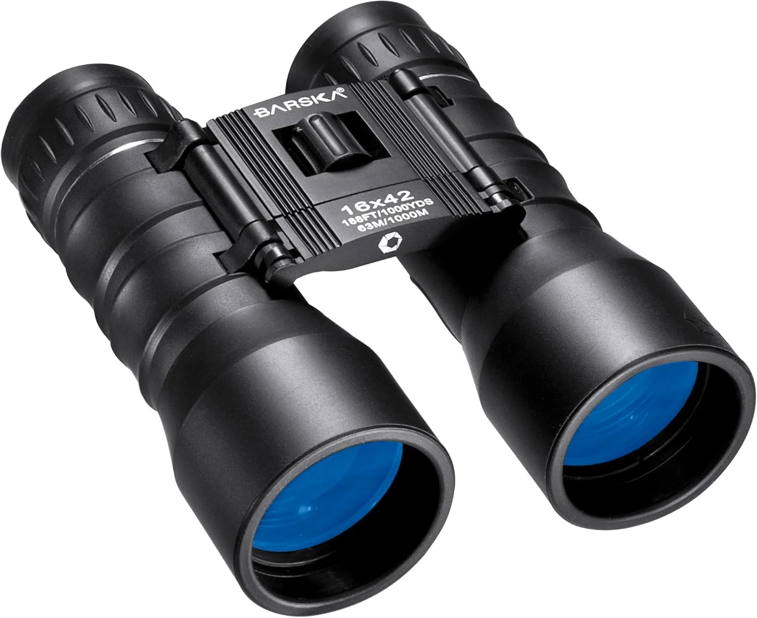دوربین دوچشمی فشرده کلاسیک 16x42 Barska Lucid View برای سفر، شکار، پیاده‌روی و رویدادهای فضای باز