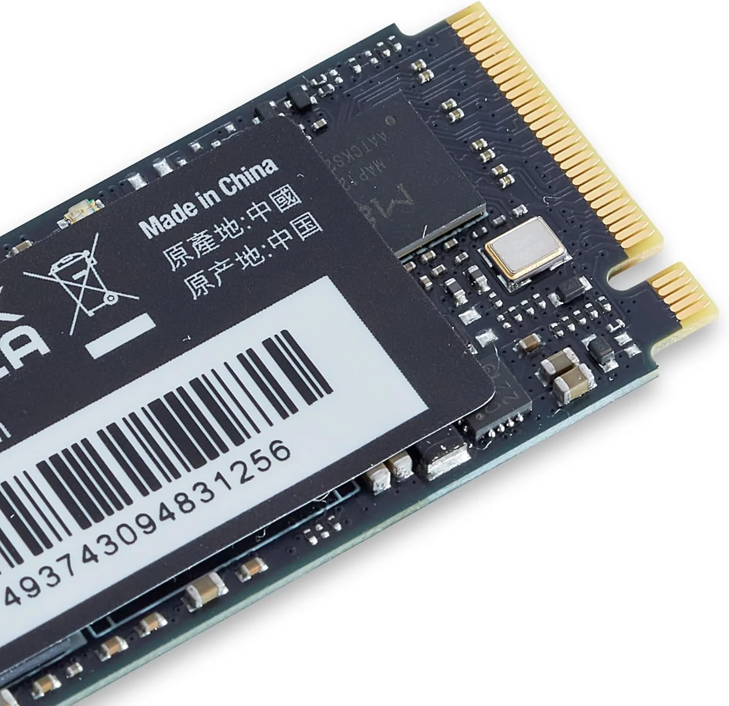 حافظه اس اس دی ورباتیم Vi3000 PCIe NVMe M.2 با ظرفیت 512 گیگابایت