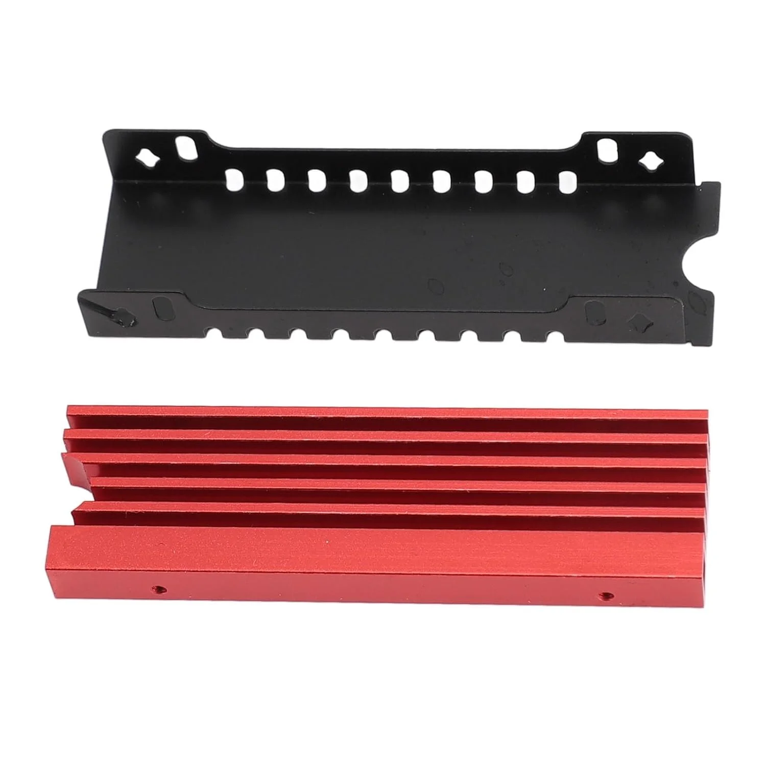 هیت سینک SSD مدل M.2 2280، آلیاژی، با قابلیت تنظیم ارتفاع، پشتیبانی از خنک کننده سریع یک طرفه و دو طرفه برای کامپیوتر (قرمز) هیت سینک SSD مدل M.2 2280، آلیاژی، با قابلیت تنظیم ارتفاع، پشتیبانی از خنک کننده سریع یک طرفه و دو طرفه برای کامپیوتر (قرمز)