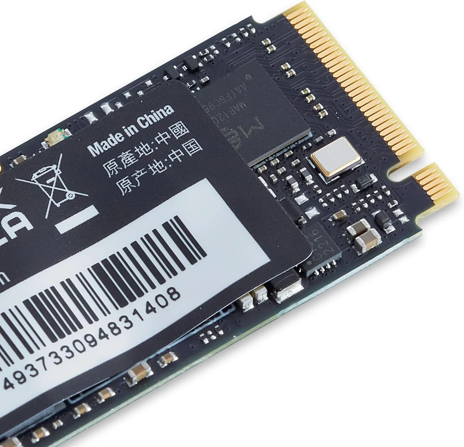 حافظه اس اس دی داخلی ورباتیم Vi3000 PCIe NVMe M.2 با ظرفیت 256 گیگابایت