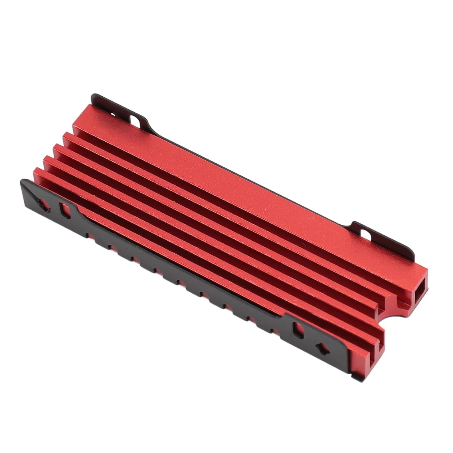 هیت سینک SSD مدل M.2 2280، آلیاژی، با قابلیت تنظیم ارتفاع، پشتیبانی از خنک کننده سریع یک طرفه و دو طرفه برای کامپیوتر (قرمز) هیت سینک SSD مدل M.2 2280، آلیاژی، با قابلیت تنظیم ارتفاع، پشتیبانی از خنک کننده سریع یک طرفه و دو طرفه برای کامپیوتر (قرمز)
