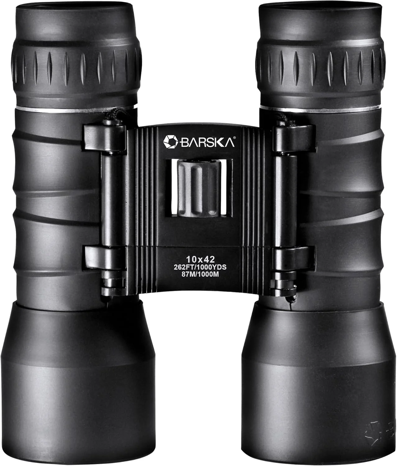 دوربین دوچشمی فشرده بارسکا Lucid View - منشور سقفی با پوشش کامل، فوکوس مرکزی، دوربین دوچشمی سبک وزن برای تماشای پرندگان، پیاده روی و مسافرت