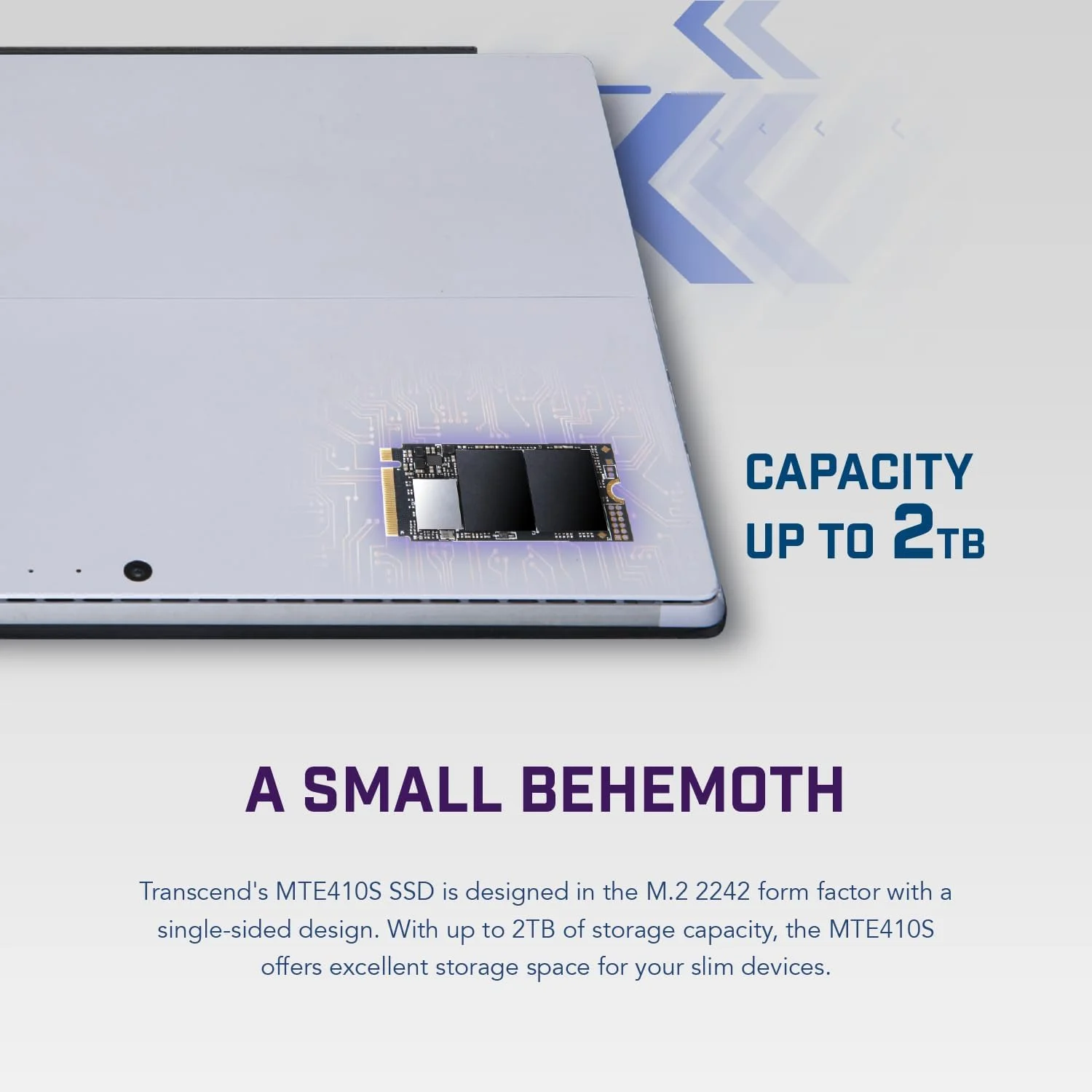 حافظه اس اس دی M.2 NVMe ترنسند 512 گیگابایت 2242 PCIe Gen4x4 حداکثر سرعت خواندن: 5000 مگابایت بر ثانیه حداکثر سرعت نوشتن: 3500 مگابایت بر ثانیه M Key مدل TS512GMTE410S