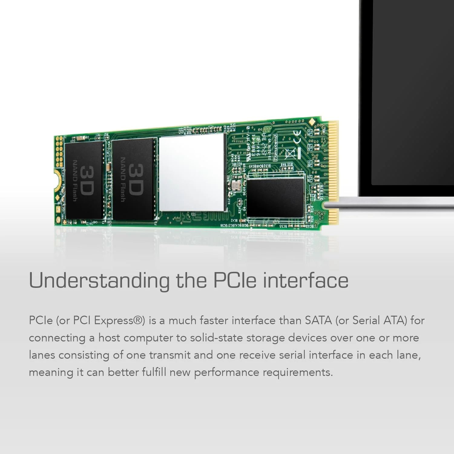 درایو SSD ترنسند MTE220S با ظرفیت 512 گیگابایت، M.2 2280، PCIe Gen3 x4 NVMe 1.3 (3D TLC)، سرعت 3500M