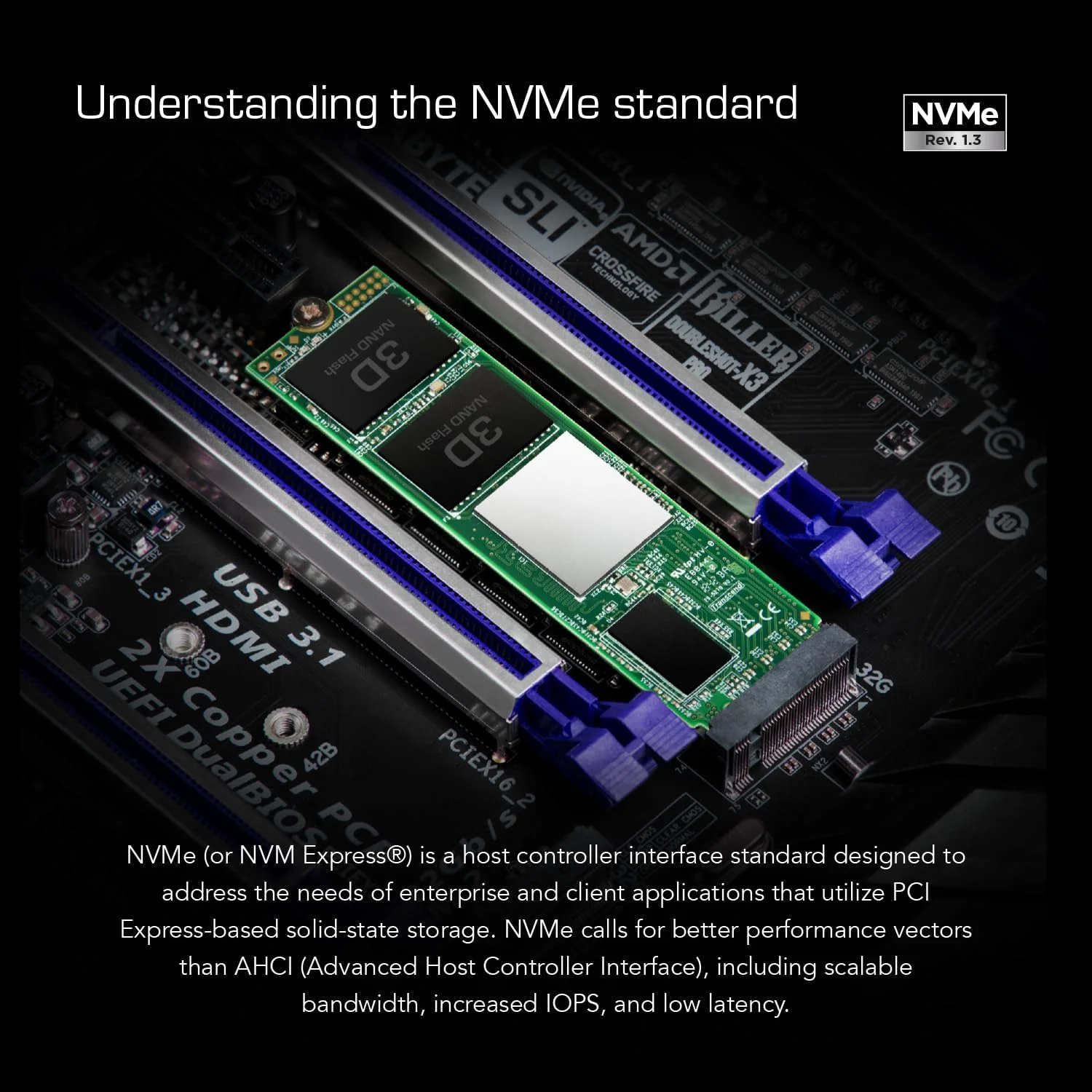 درایو SSD ترنسند MTE220S با ظرفیت 512 گیگابایت، M.2 2280، PCIe Gen3 x4 NVMe 1.3 (3D TLC)، سرعت 3500M