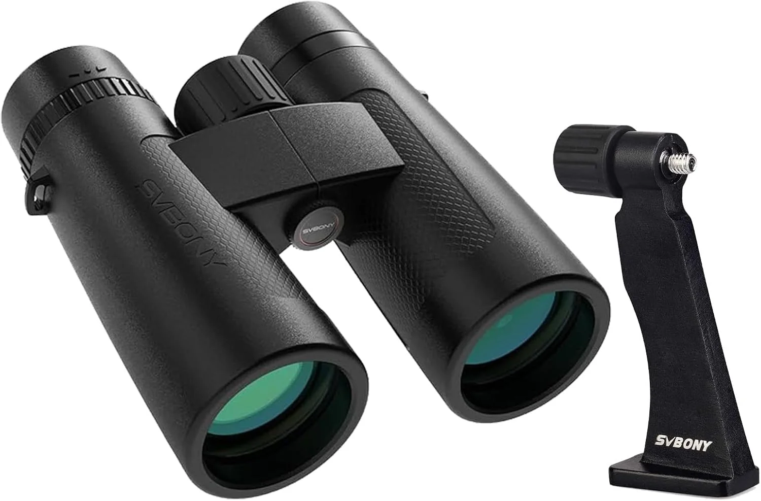 دوربین دوچشمی SVBONY SV202 8x42 ED به همراه سه پایه SV110 با لنزهای ED، سیستم اپتیک BAK4 و FMC، زاویه دید گسترده و ضد آب IPX7 مناسب برای استفاده در همه شرایط آب و هوایی