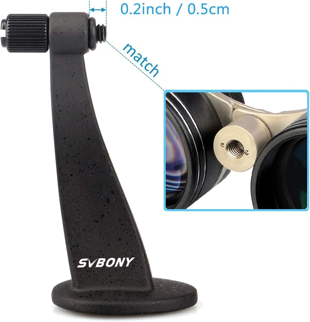 دوربین دوچشمی عریض SVBONY SV407 2.1x42mm به همراه آداپتور سه پایه برای رصد ماه