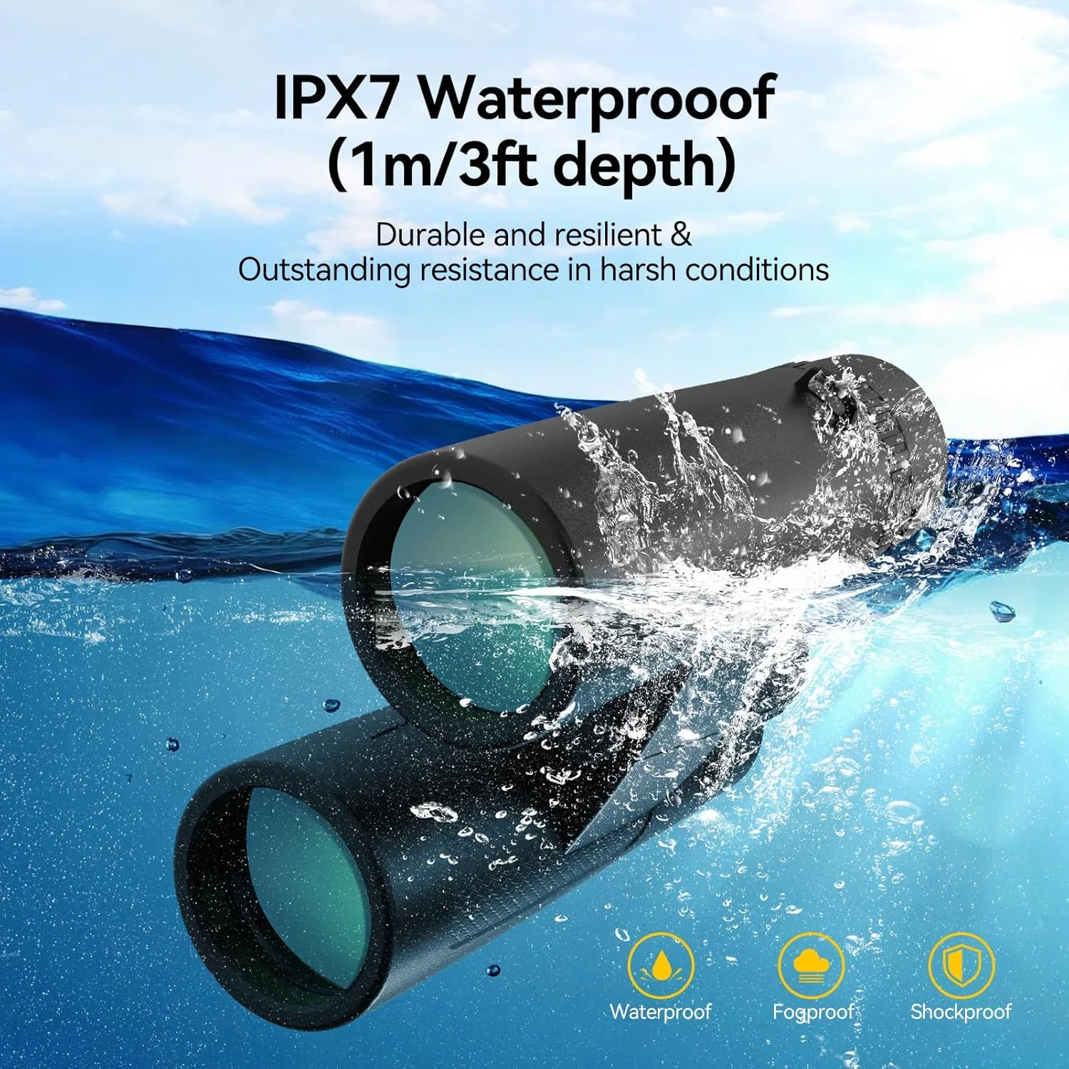 دوربین دوچشمی SVBONY مدل SV202 8x42 ED ارتقا یافته، دوربین دوچشمی با لنزهای شیئی ED با پراکندگی بسیار کم برای تماشای پرندگان، سیستم اپتیک BAK4 و FMC، زاویه دید گسترده، ضد آب IPX7 برای استفاده در همه شرایط آب و هوایی دوربین دوچشمی SVBONY مدل SV202 8x42 ED ارتقا یافته، دوربین دوچشمی با لنزهای شیئی ED با پراکندگی بسیار کم برای تماشای پرندگان، سیستم اپتیک BAK4 و FMC، زاویه دید گسترده، ضد آب IPX7 برای استفاده در همه شرایط آب و هوایی