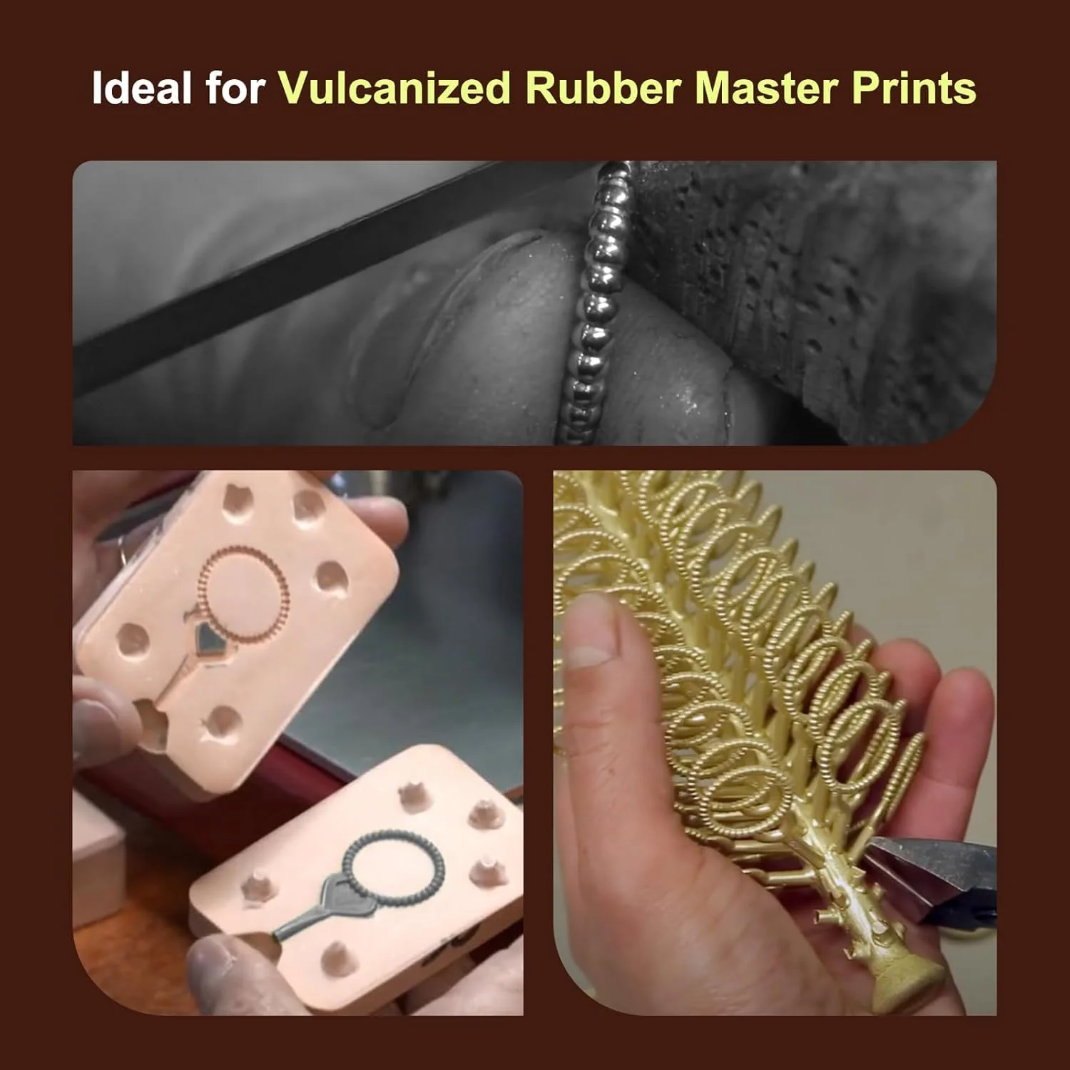 رزین پرینتر سه بعدی مقاوم در برابر حرارت بالا Siraya Tech Sculpt - تا 180 درجه سانتیگراد، دقت بالا، سازگار با پرینترهای 8K DLP/LCD برای مهندسی، جواهرات و کاربردهای صنعتی (خاکستری تیره، 1 کیلوگرم)