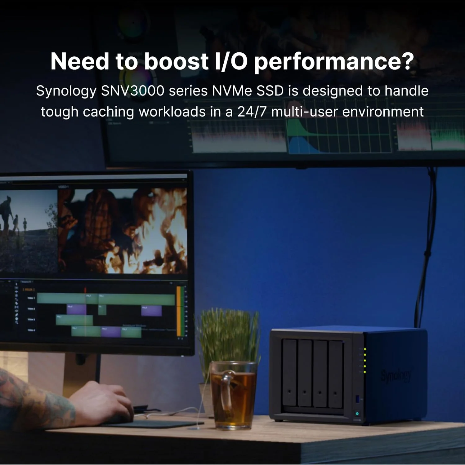 Synology M.2 2280 NVMe SSD SNV3410 800GB