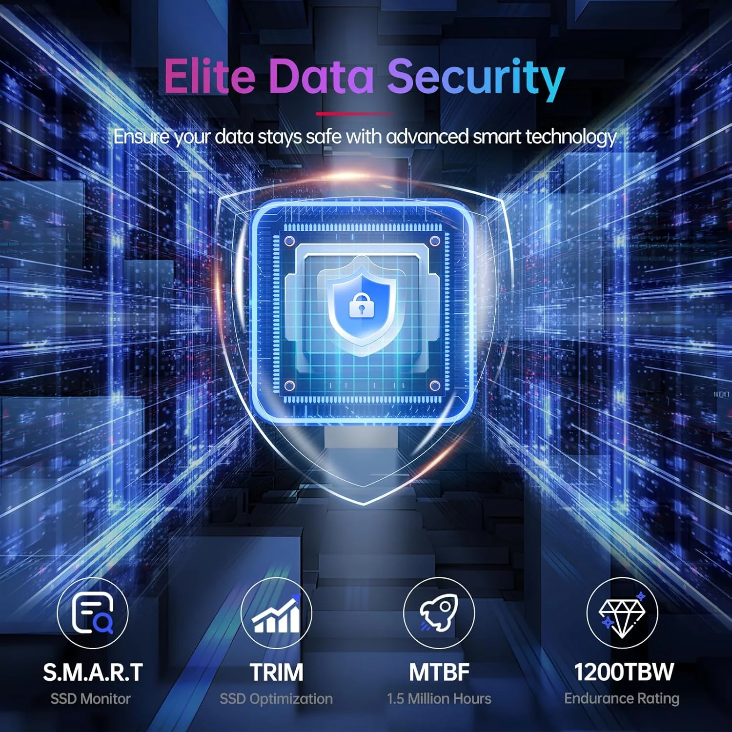 اس اس کی M.2 2280 NVME SSD 2TB PCIE4.0 GEN4x4 تا 7400 مگابایت