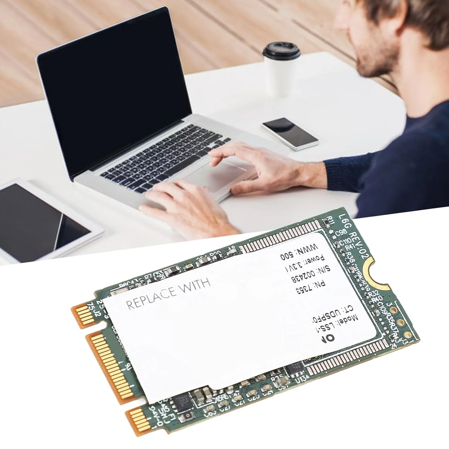 درایو حالت جامد 16 گیگابایتی M.2 SSD PCB برای لپ‌تاپ‌ها، کامپیوترهای صنعتی، صندوق‌های فروشگاهی - ارتقاء فضای ذخیره‌سازی با عملکرد سرعت بالا