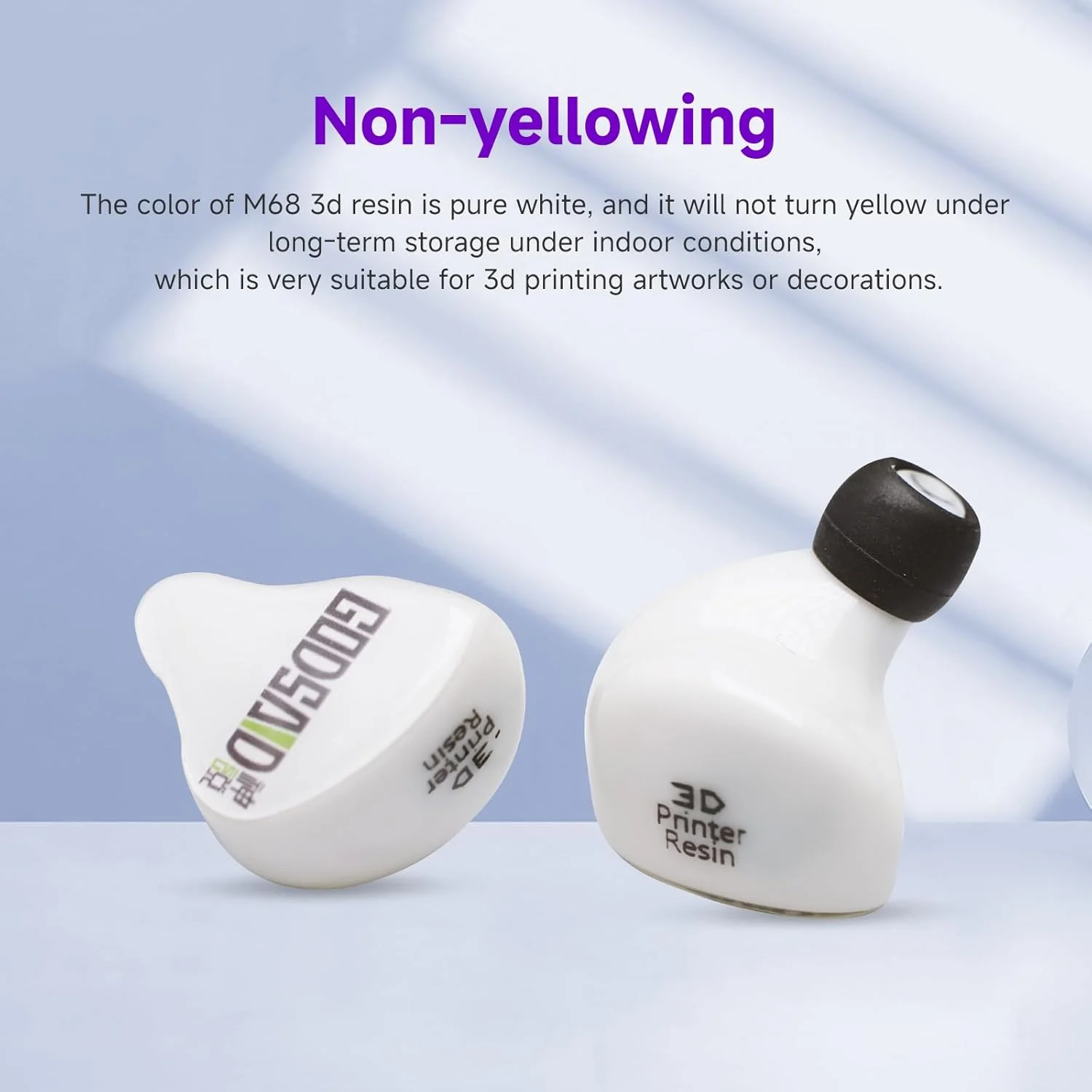 رزین پرینتر سه بعدی مقاوم RESIONE M68 و کیت ابزار تمیزکاری پرینت سه بعدی