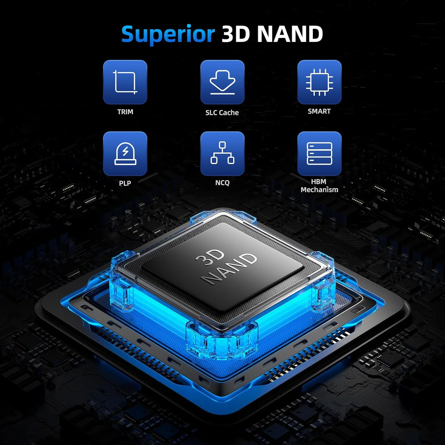 اس اس دی داخلی SANZANG M.2 با ظرفیت 4 ترابایت NVME، سرعت خواندن تا 7000 مگابایت بر ثانیه، هارد درایو M.2 PCIe Gen4 2280، فلش 3D NAND، درایو حالت جامد برای بازی و ویرایش گرافیک، مدل S7000