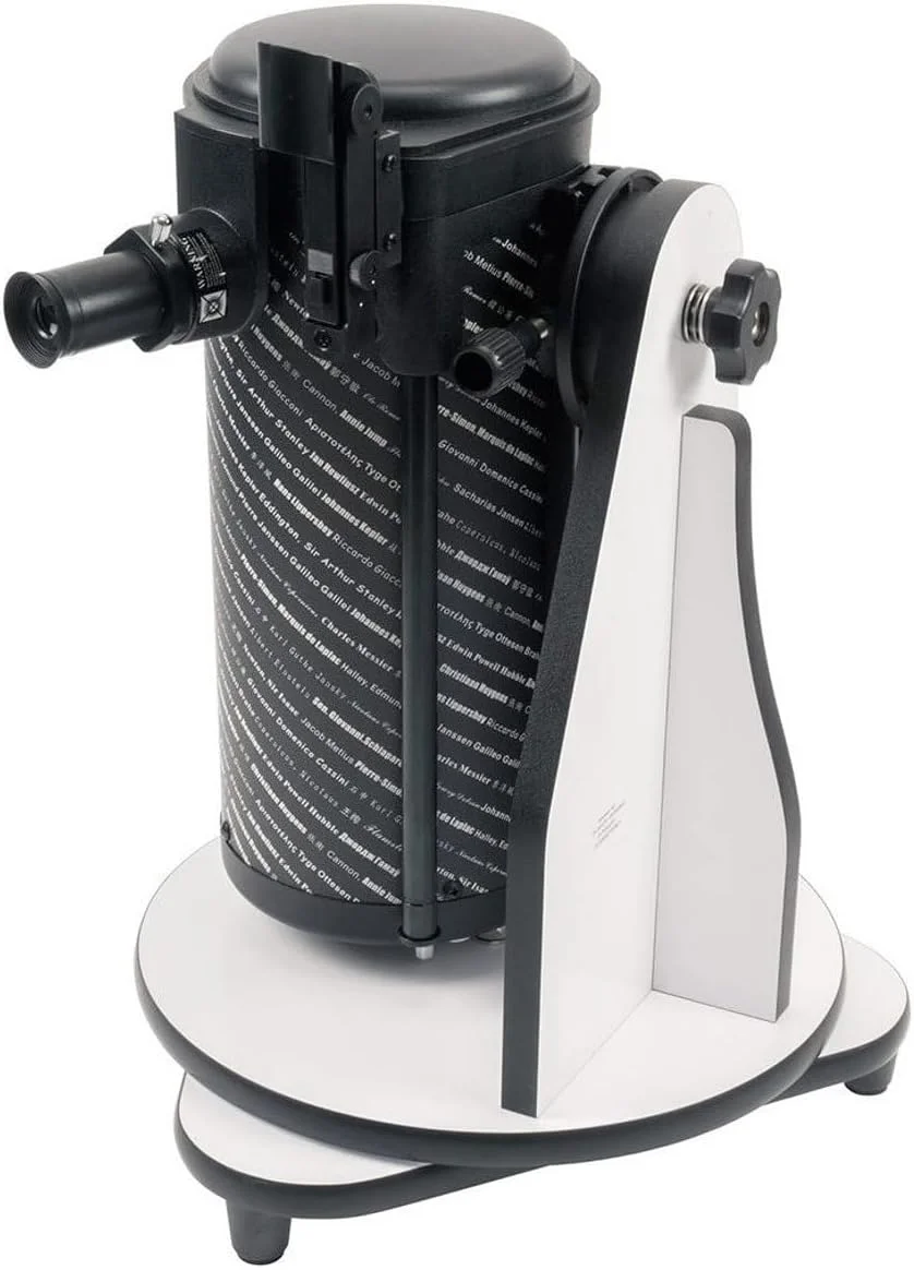 تلسکوپ دابسونی رومیزی ۱۳۰ میلیمتری Skywatcher Heritage با دیافراگم ۵ اینچی - طراحی تاشو نوآورانه - کاربری آسان، ایده آل برای مبتدیان، مشکی/سفید (S11705) تلسکوپ دابسونی رومیزی ۱۳۰ میلیمتری Skywatcher Heritage با دیافراگم ۵ اینچی - طراحی تاشو نوآورانه - کاربری آسان، ایده آل برای مبتدیان، مشکی/سفید (S11705)