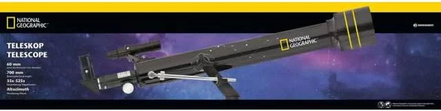 تلسکوپ شکستی نشنال جئوگرافیک 60/700 AZ به همراه سه پایه