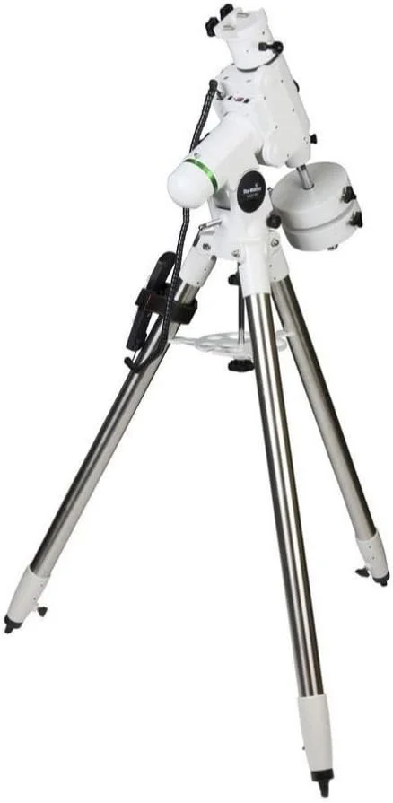 پایه تلسکوپ استوایی آلمانی Sky Watcher HEQ5 – کاملاً کامپیوتری با قابلیت GoTo – پایه موتوری عکاسی نجومی با پایگاه داده 42000 جرم آسمانی، سفید