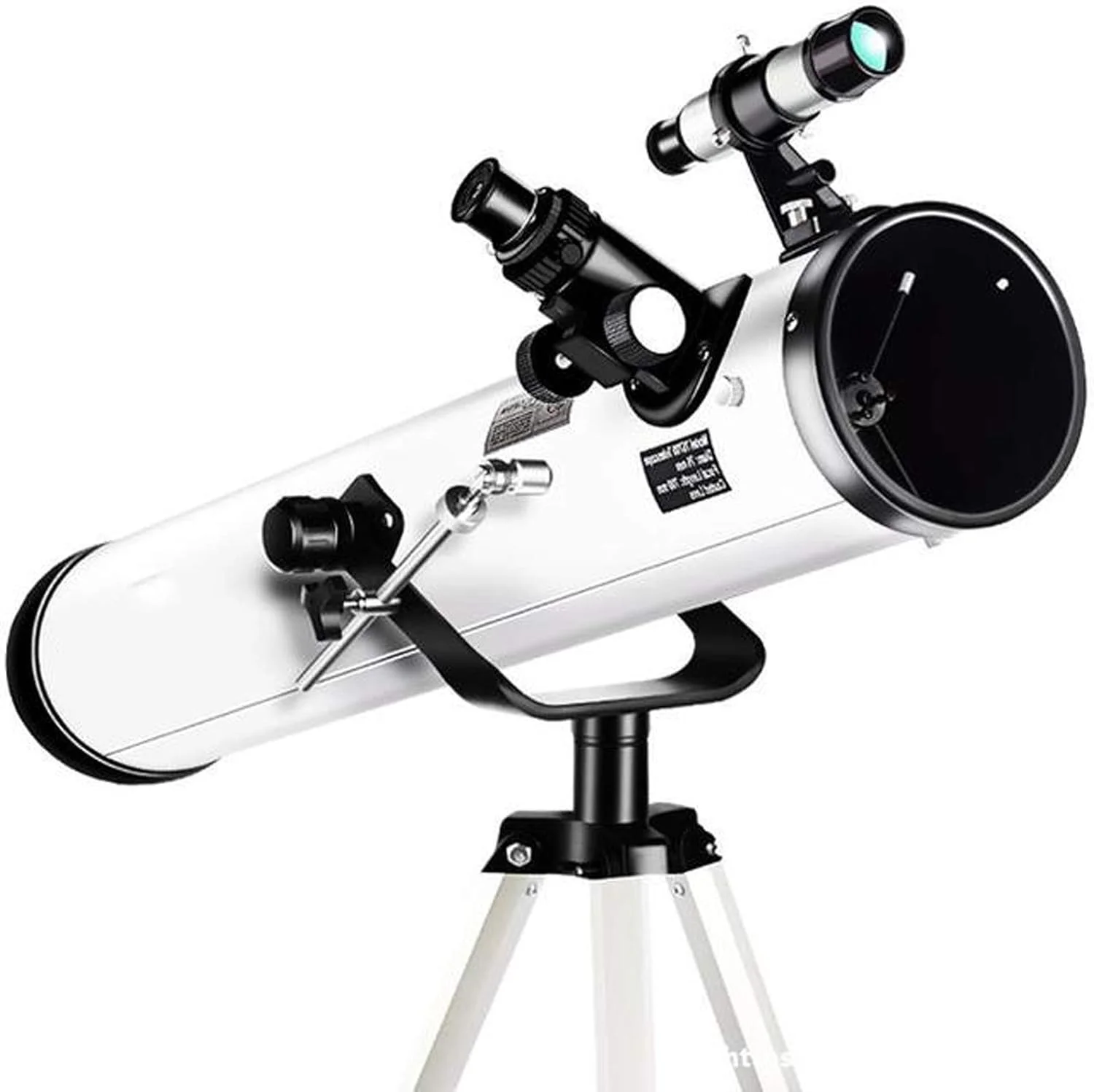 تلسکوپ تک چشمی KANBUN، تلسکوپ شکستنی ۷۶ میلی‌متری با سه پایه و یابنده، بهترین تلسکوپ ها برای سیارات، تلسکوپ نجومی شکستنی مبتدی، ضد آب HD با نور کم